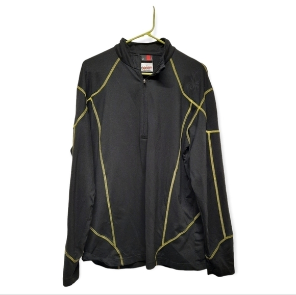 Spyder Men's Quarter Zip Lightweight Pullover Medium - Picture 1 of 7